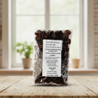 Imagen de Pasas especiales  jumbo 250 gr