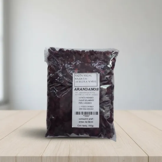 Imagen de Arandanos secos 500 gr