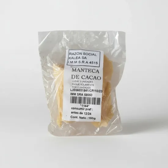 Imagen de Manteca de cacao 100 g