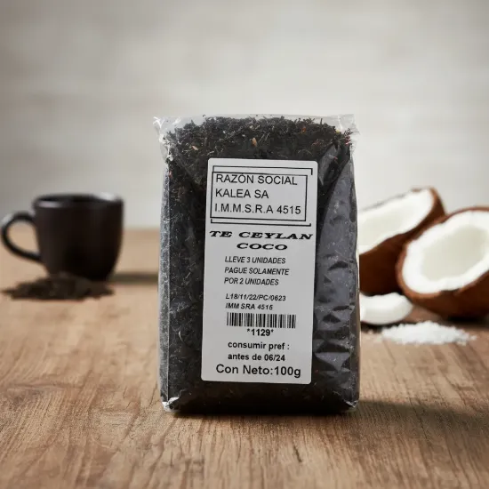 Imagen de Te ceylan con coco 100 g