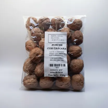 Imagen de Nueces con cascara  250 gr
