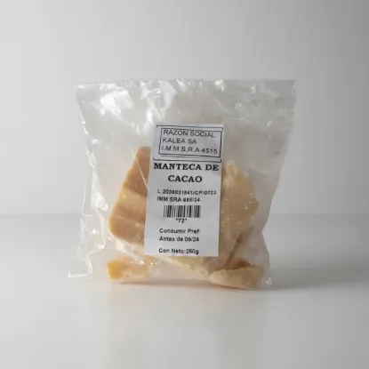 Imagen de Manteca de  cacao 250 g