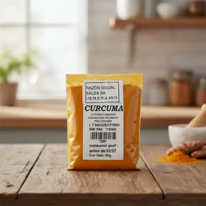 Imagen de Curcuma molida  50 gr.