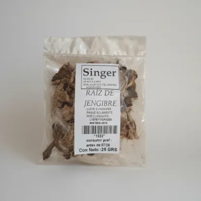 Imagen de Jengibre raiz 25 gr