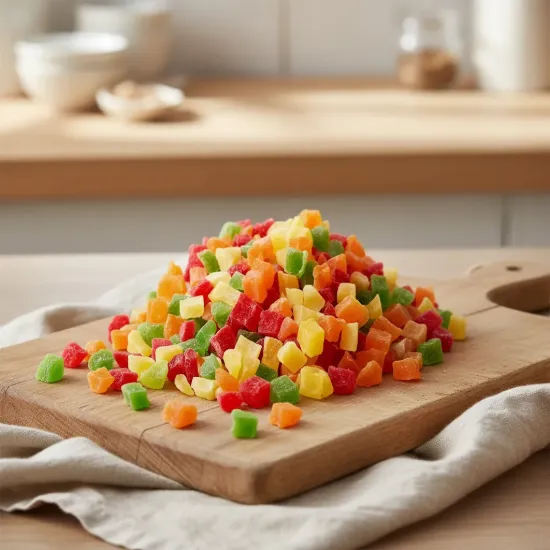 Imagen de Papaya en cubos glaseada 250 gr