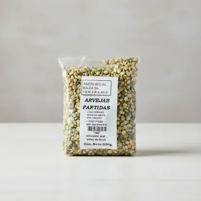 Imagen de Arvejas partidas 250 gr