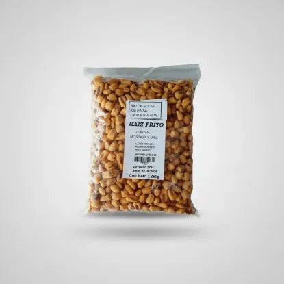 Imagen de Maìz frito mostaza y miel, hierbas  250 gr