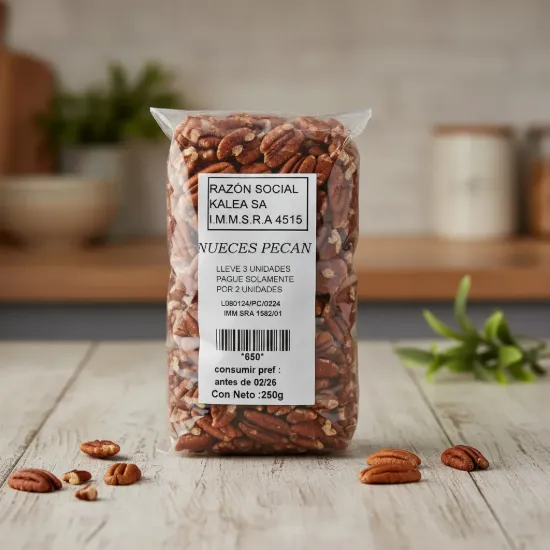 Imagen de Nueces pecan peladas 250 gr