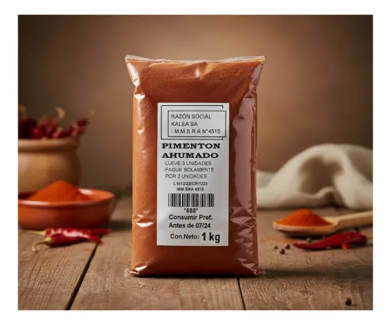 Imagen de Pimenton ahumado 1 kilo