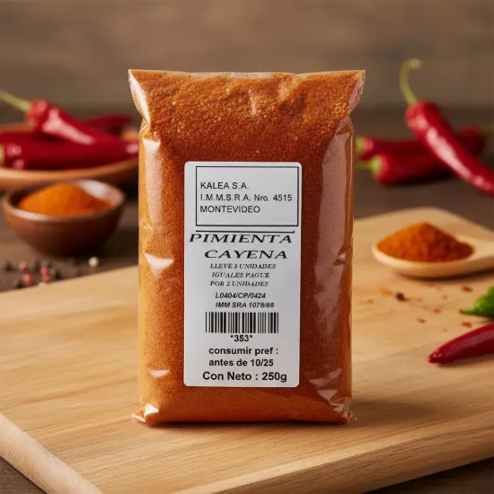 Imagen de Pimienta  cayena hot 250