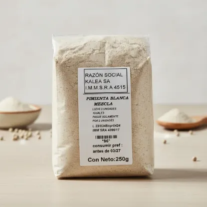 Imagen de Pimienta blanca molida pura 250 gr