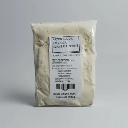 Imagen de Clara de huevo 100 gr