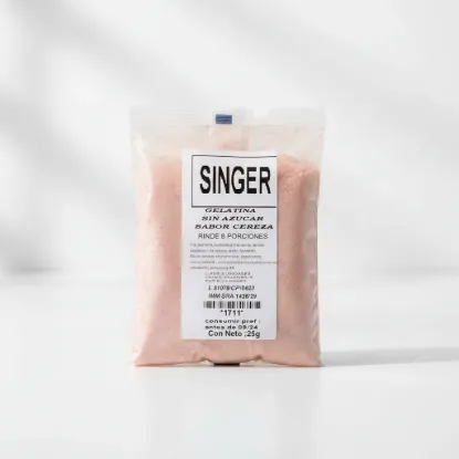 Imagen de Gelatina de cereza  sin azucar 16 porc. 25 gr