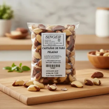 Imagen de Castañas de pará peladas 100 gr