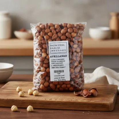 Imagen de Avellanas peladas 500 gr