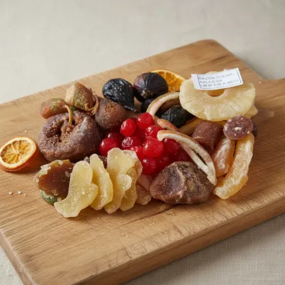 Imagen de Fruta  500 gr, cascara de limon, pera,ananá,melón,zapallo,higos,jengibre,papaya