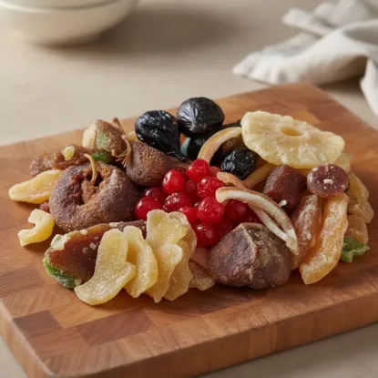 Imagen de Fruta gr, cascaras de limon, pera,ananá,melón,zapallo,higos,jengibre,papaya 250 gr