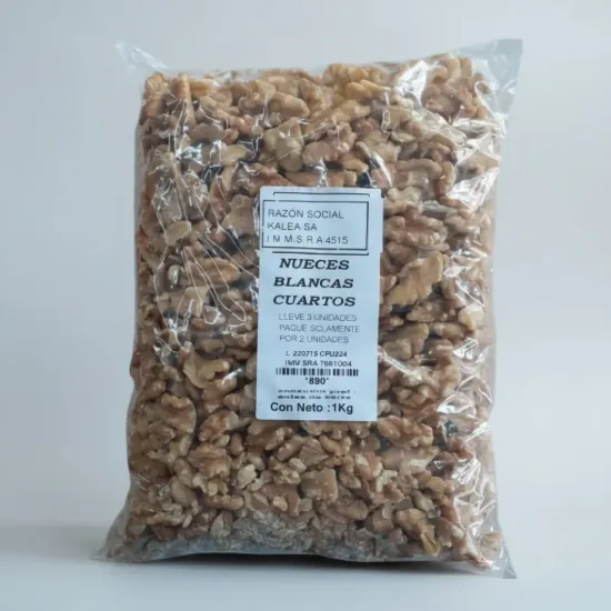 Imagen de Nueces blancas cuartos 1k