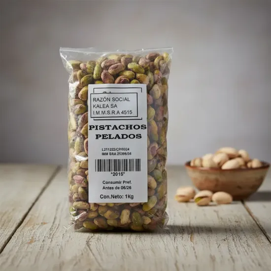 Imagen de Pistachos pelados sin tostar 1 kg