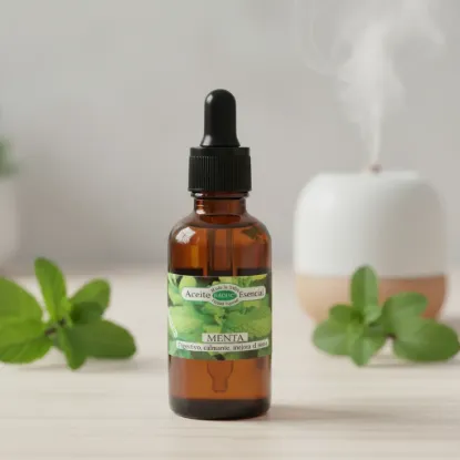 Imagen de Aceite esencial de menta con gotero 50 ml