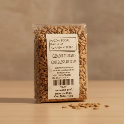 Imagen de Girasol tostado  100 gr