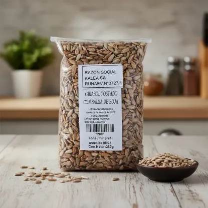 Imagen de Girasol tostado 250 gr