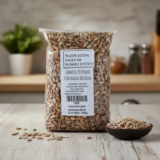 Imagen de Girasol tostado 250 gr