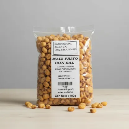 Imagen de Maìz frito mostaza y miel, hierbas 100 gr