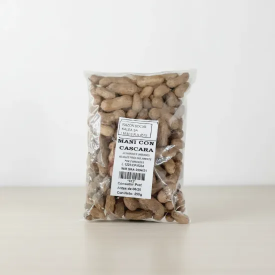 Imagen de Mani con cascara blancas  250 gr