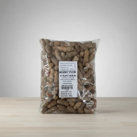 Imagen de Mani con cascara blancas  500 gr