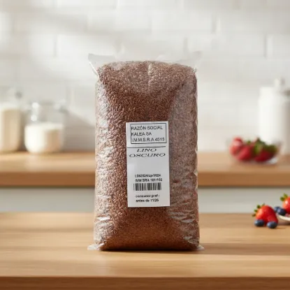 Imagen de Semillas de lino oscuro 5 kilos 