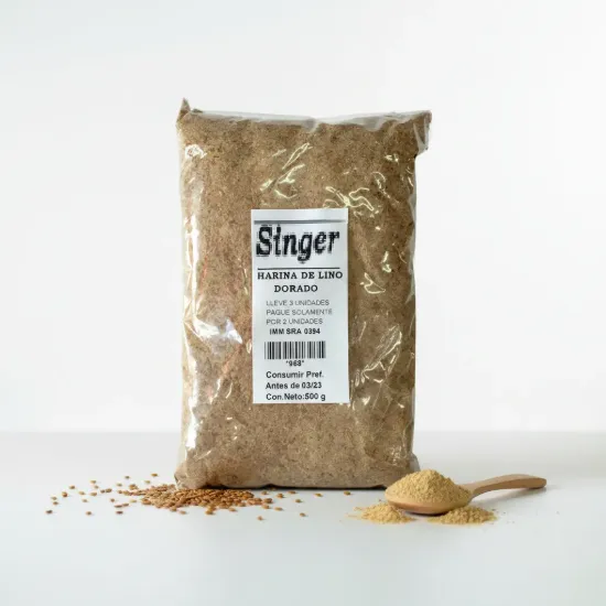 Imagen de Harina de lino dorado 500 gr