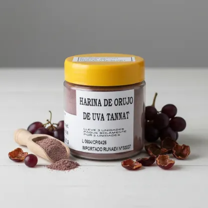 Imagen de Harina de orujo de uva tannat 100 gr