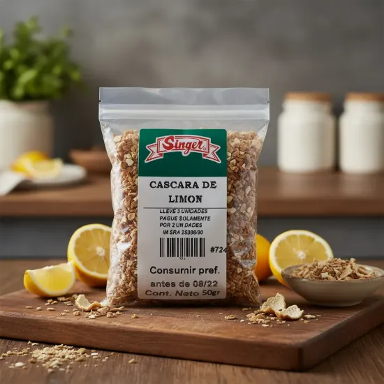 Imagen de Cascara de limon triturada 50 gr