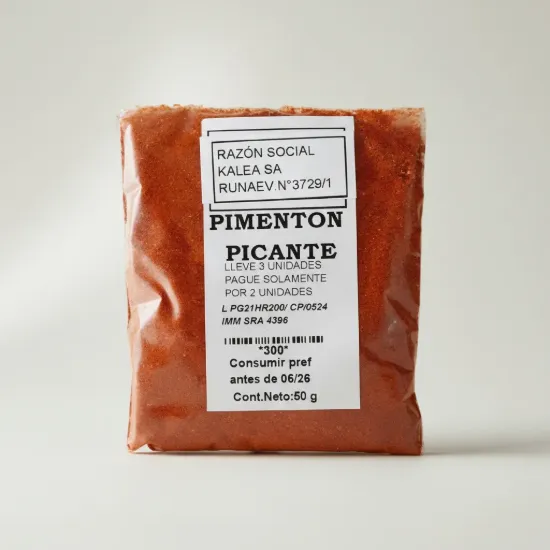 Imagen de Pimenton picante 50 gr