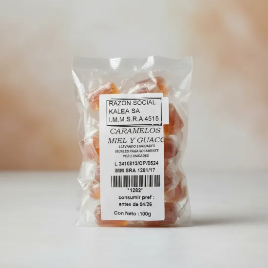 Imagen de Caramelo miel y guaco 100 gr