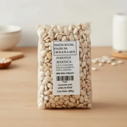 Imagen de Porotos manteca 250 gr