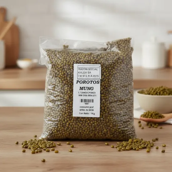 Imagen de Porotos de sojua verdes  mung 500 gr