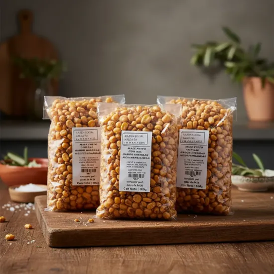 Imagen de Maiz frito mostaza y miel, hierbas  500 gr