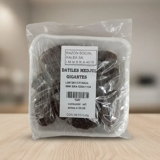 Imagen de Datiles medjool jumbo 200 gr