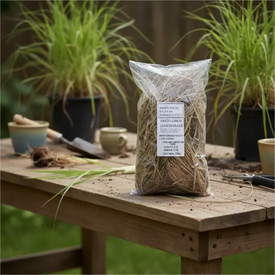 Imagen de Pasto limon  lemon grass 100 gr