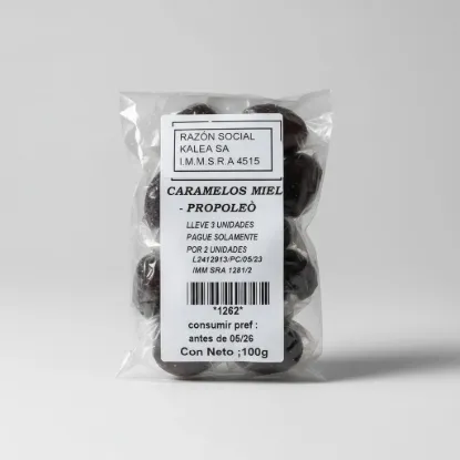 Imagen de Caramelos de miel y propóleo 100 g