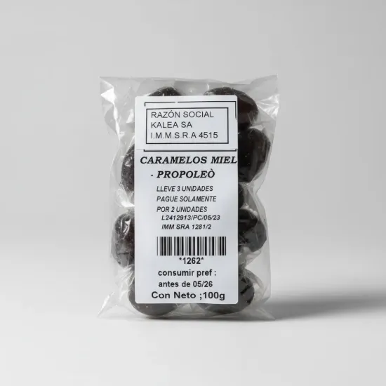 Imagen de Caramelos de miel y propóleo 100 g