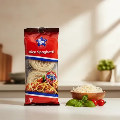 Imagen de Fideos spaghetti  de arroz chinos