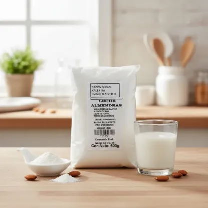 Imagen de Leche de almendras en polvo 600 gr