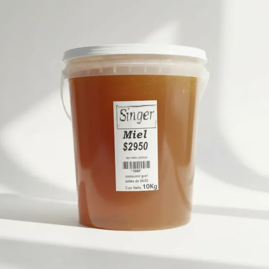 Imagen de Miel pura mil flores 10 kilos