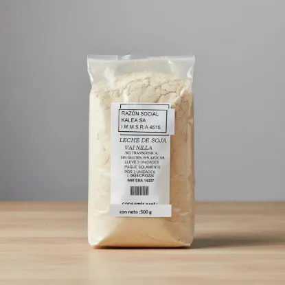 Imagen de Leche de soja en polvo de vainilla  500 gr