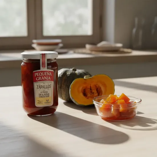 Imagen de Zapallo en almibar frasco 700 gr