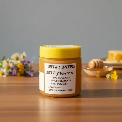 Imagen de Miel pura milflores 250 gr