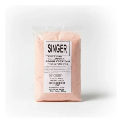 Imagen de Gelatina de frutilla sin azucar 64 porc.100 gr.